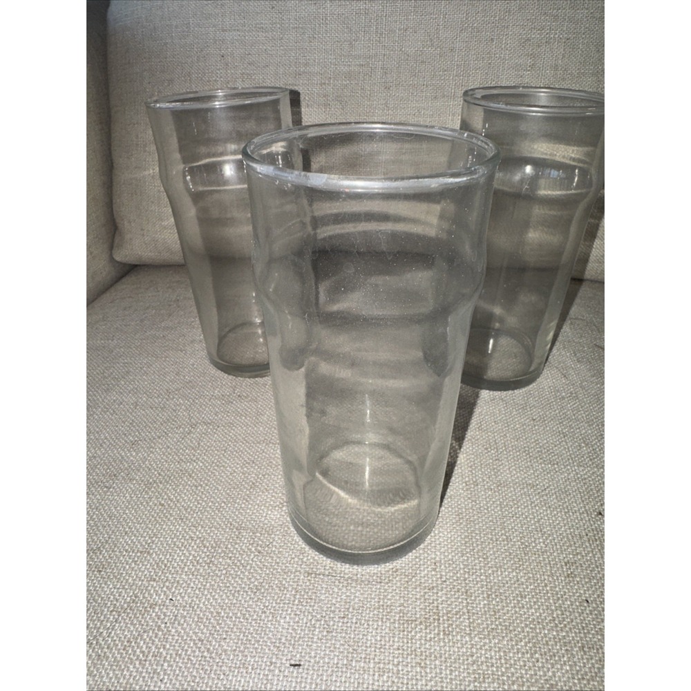 Vintage‎ Anchor Hocking Drinking Glasses Set Of 3